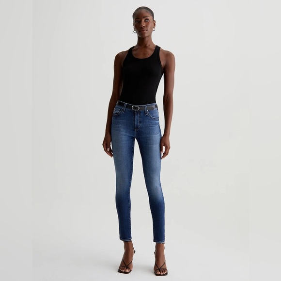 Ag Adriano Goldschmied Farrah Skinny Ankle High Rise Jean 26R NWOT - Picture 1 of 15